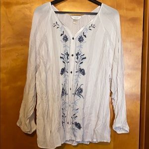 Pheasant style blouse